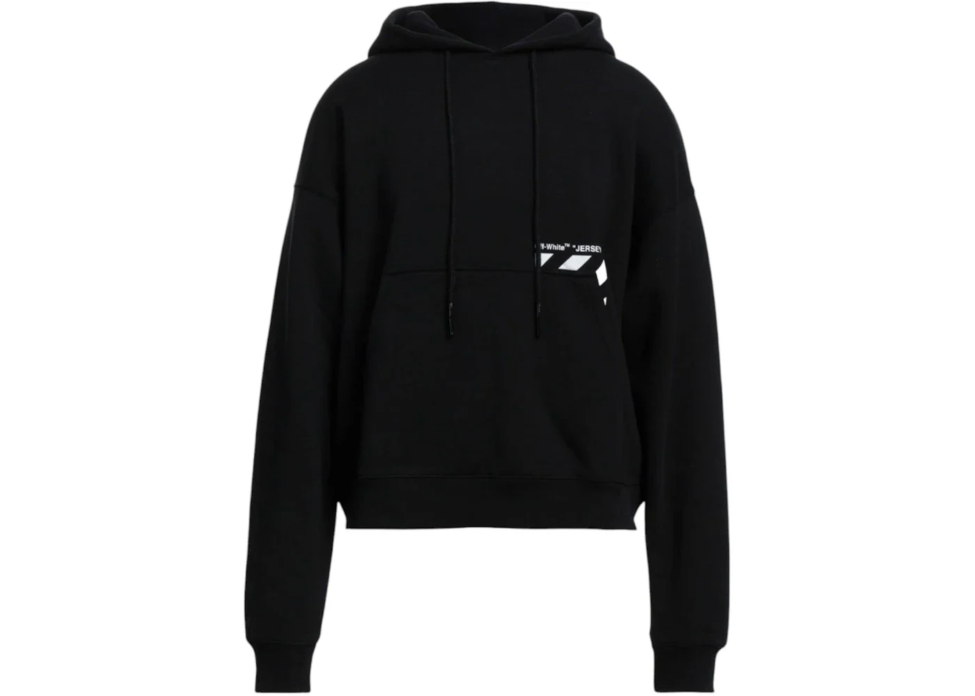 OFF-WHITE Pocket Skate Logo Hoodie Black