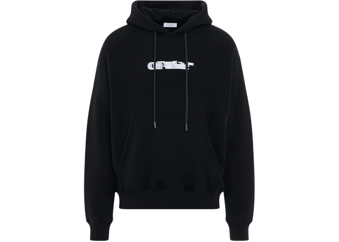 OFF-WHITE Sliding Book Hoodie Black