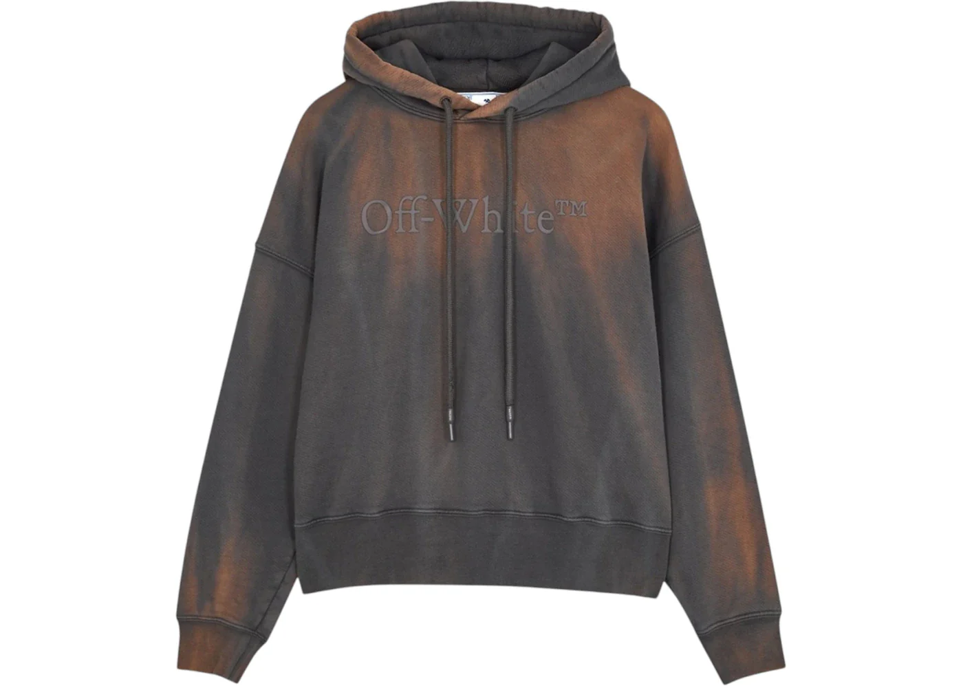 OFF-WHITE Women's Laundry Hoodie Brown