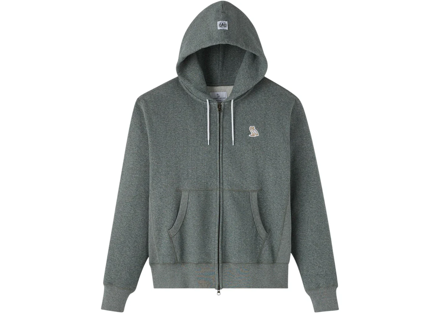 OVO Heritage Full-Zip Hoodie Deep Green
