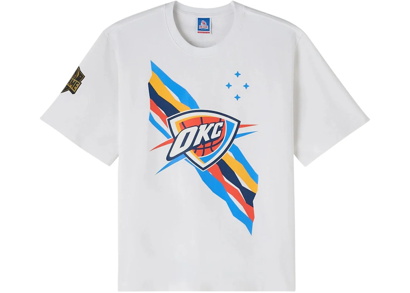 OVO NBA Oklahoma City Thunder T-Shirt White