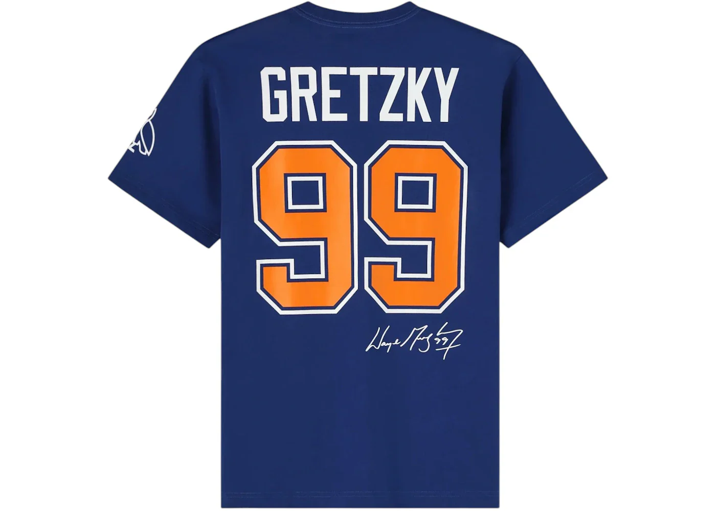 OVO x Wayne Gretzky T-shirt Blue