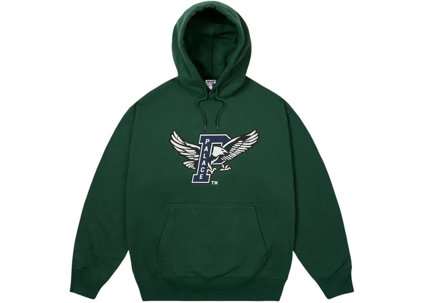 Palace Eagles Hood Racey Green