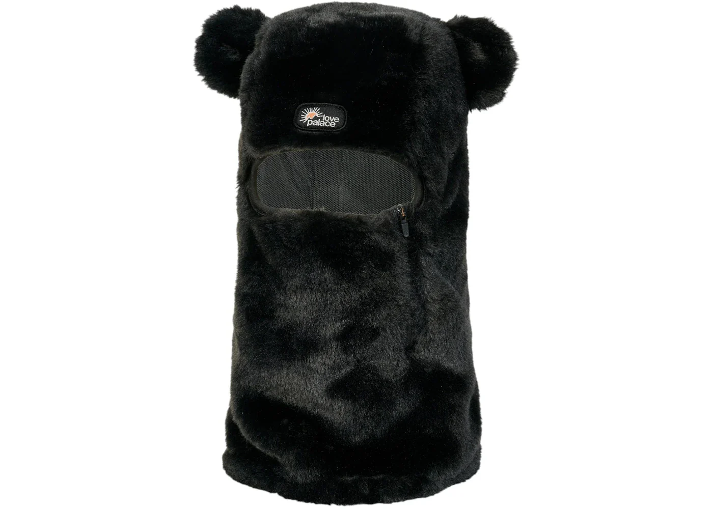 Palace Furry Ears Balaclava Black