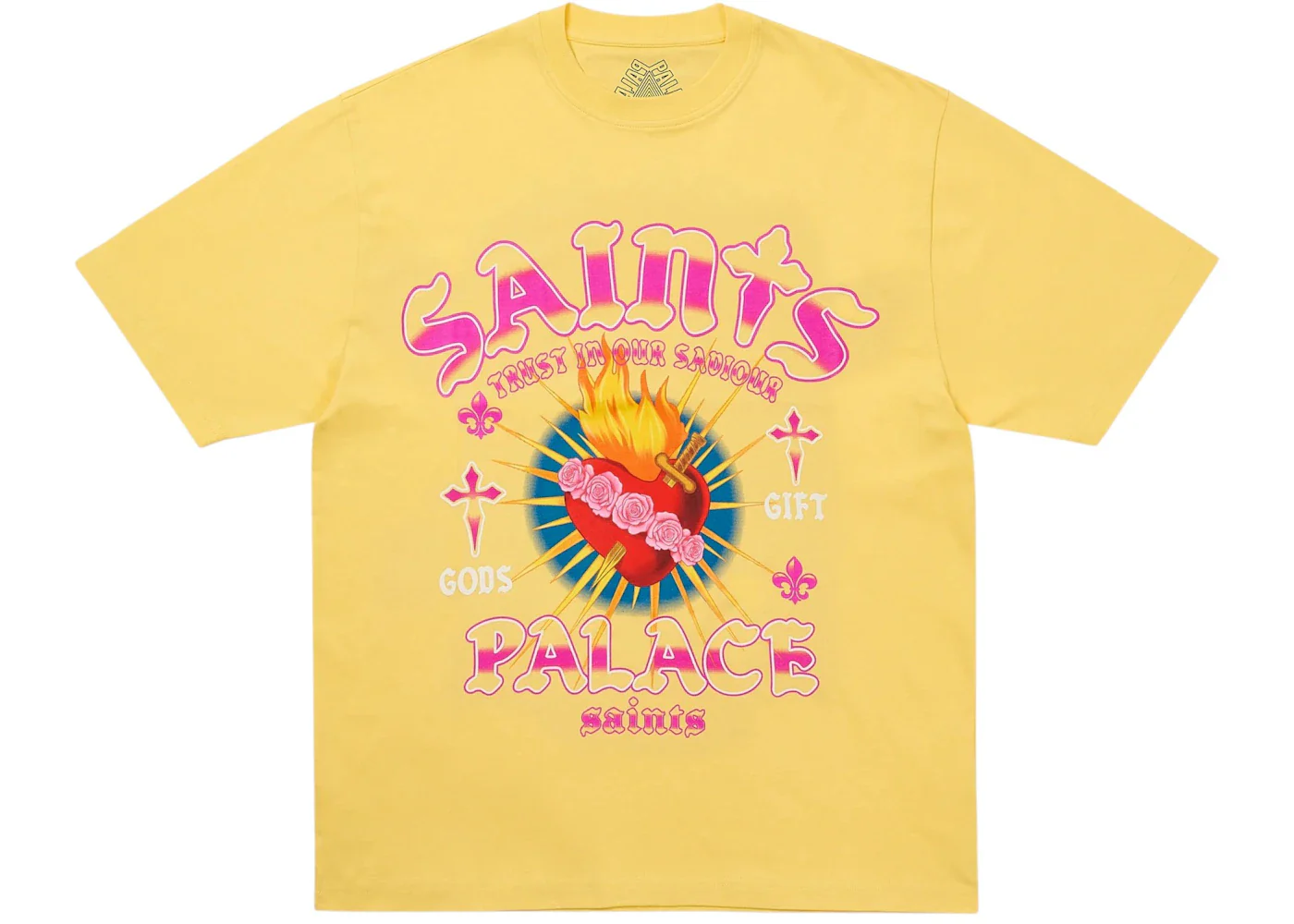 Palace Gods Gift T-Shirt Blessed Yellow