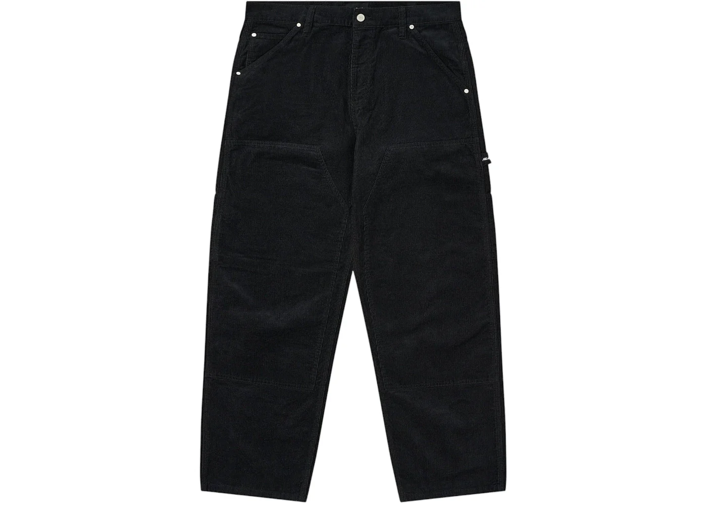Palace Needle Cord Double Knee Pant Black