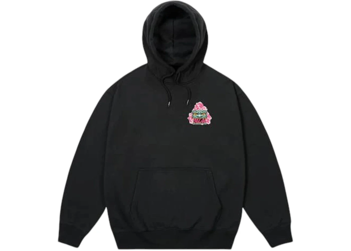 Palace Osaka Exclusive Tri-Ferg Hoodie Black