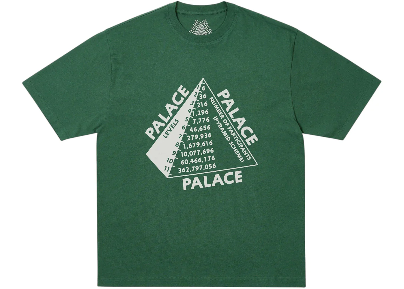 Palace Scheme T-Shirt Racey Green