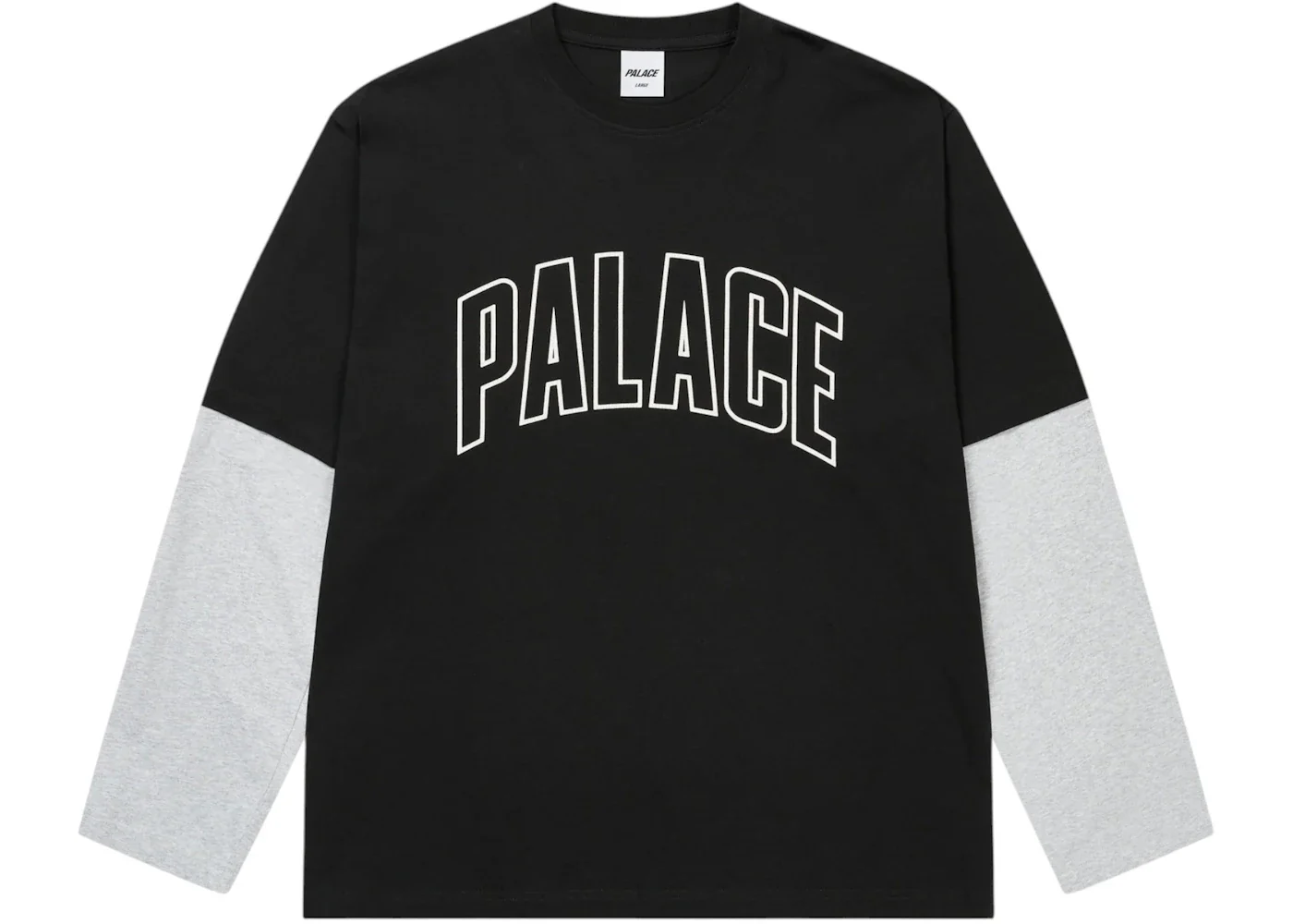 Palace Surprisingly Longsleeve Black/Grey Marl
