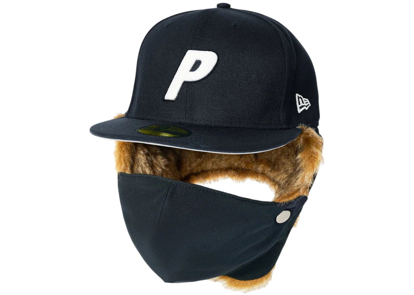 Palace x New Era Mask Dogear 59Fifty Fitted Cap Navy