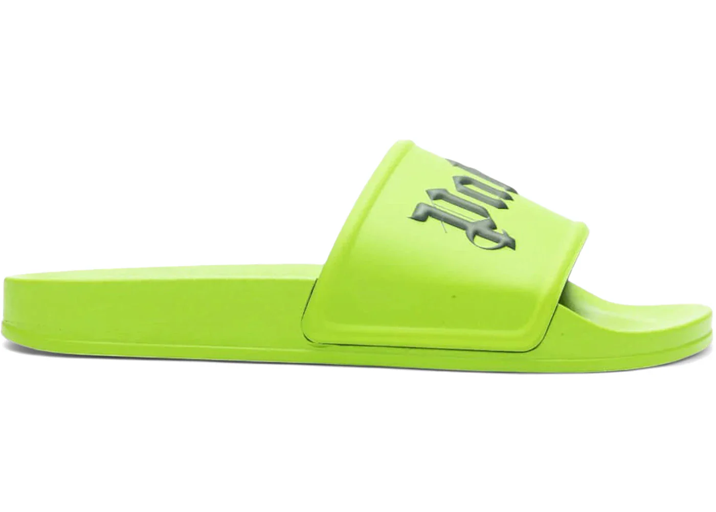 Palm Angels Pool Slides Light Green