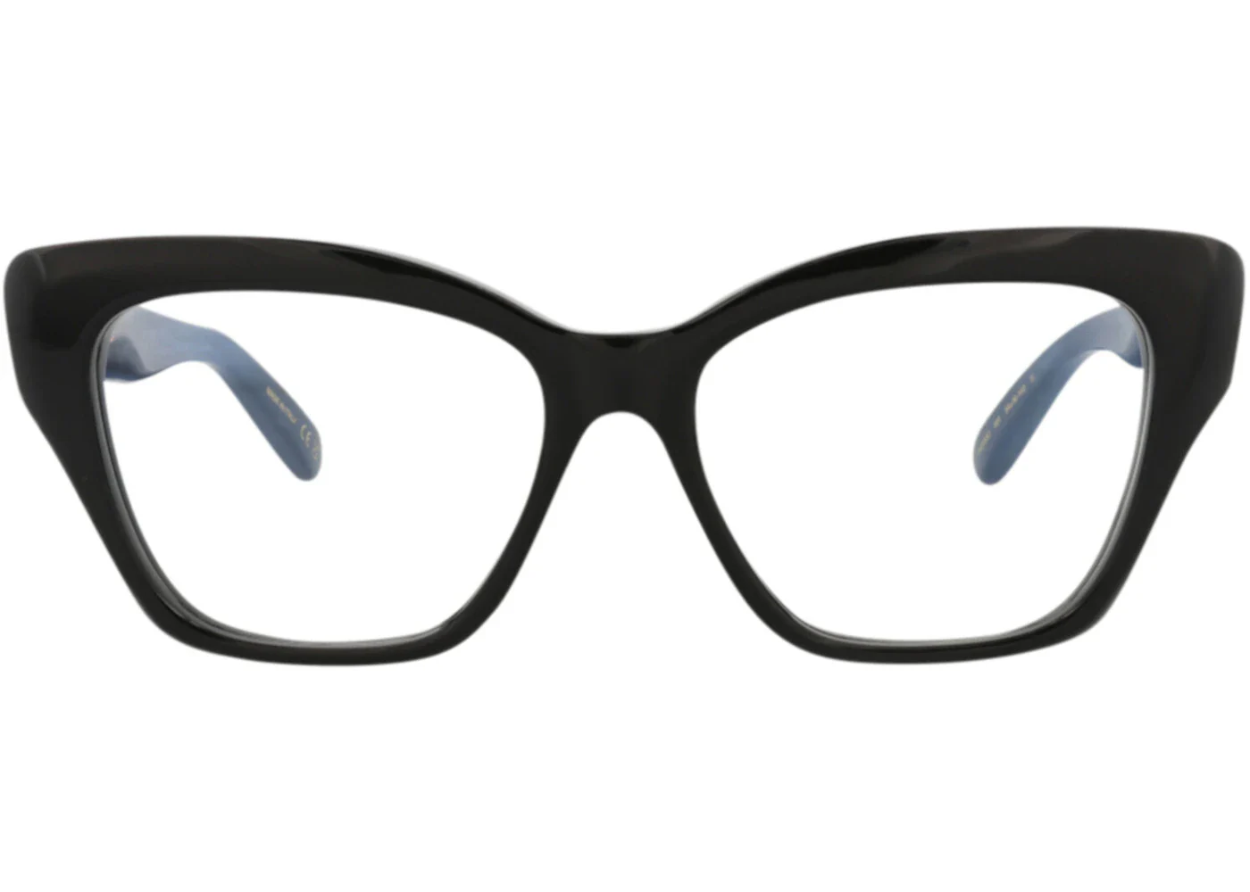 Pomellato Cat Eye-Frame Recycled Acetate Optical Frames Black Black Transparent (PM0120O-30014238-001)