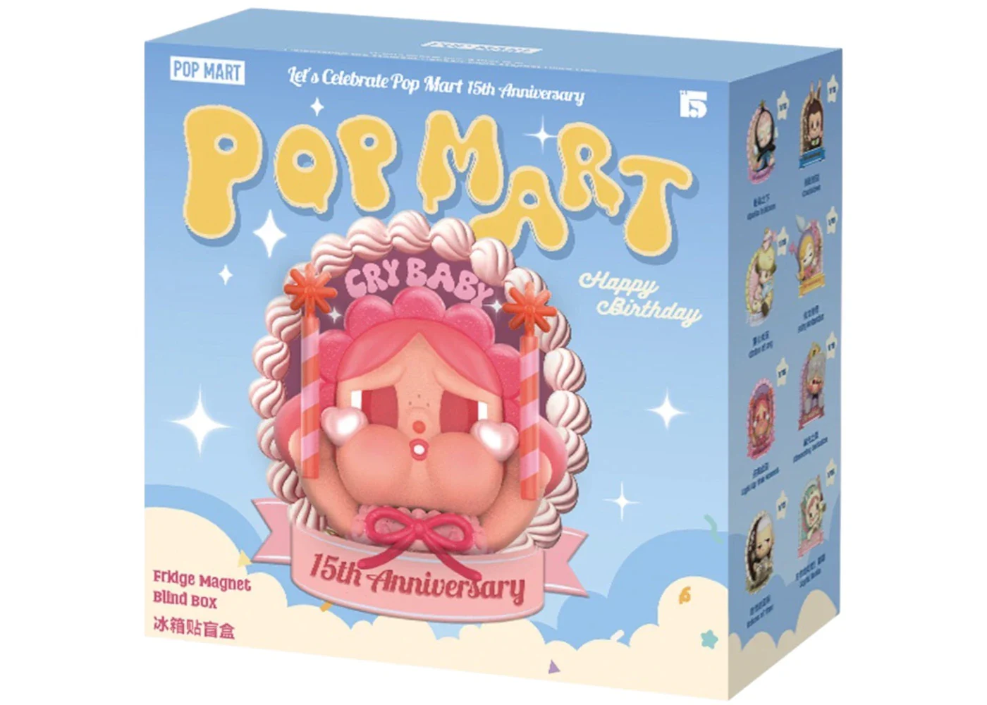 Pop Mart Celebrating the Moment Series Fridge Magnet Single Blind Box