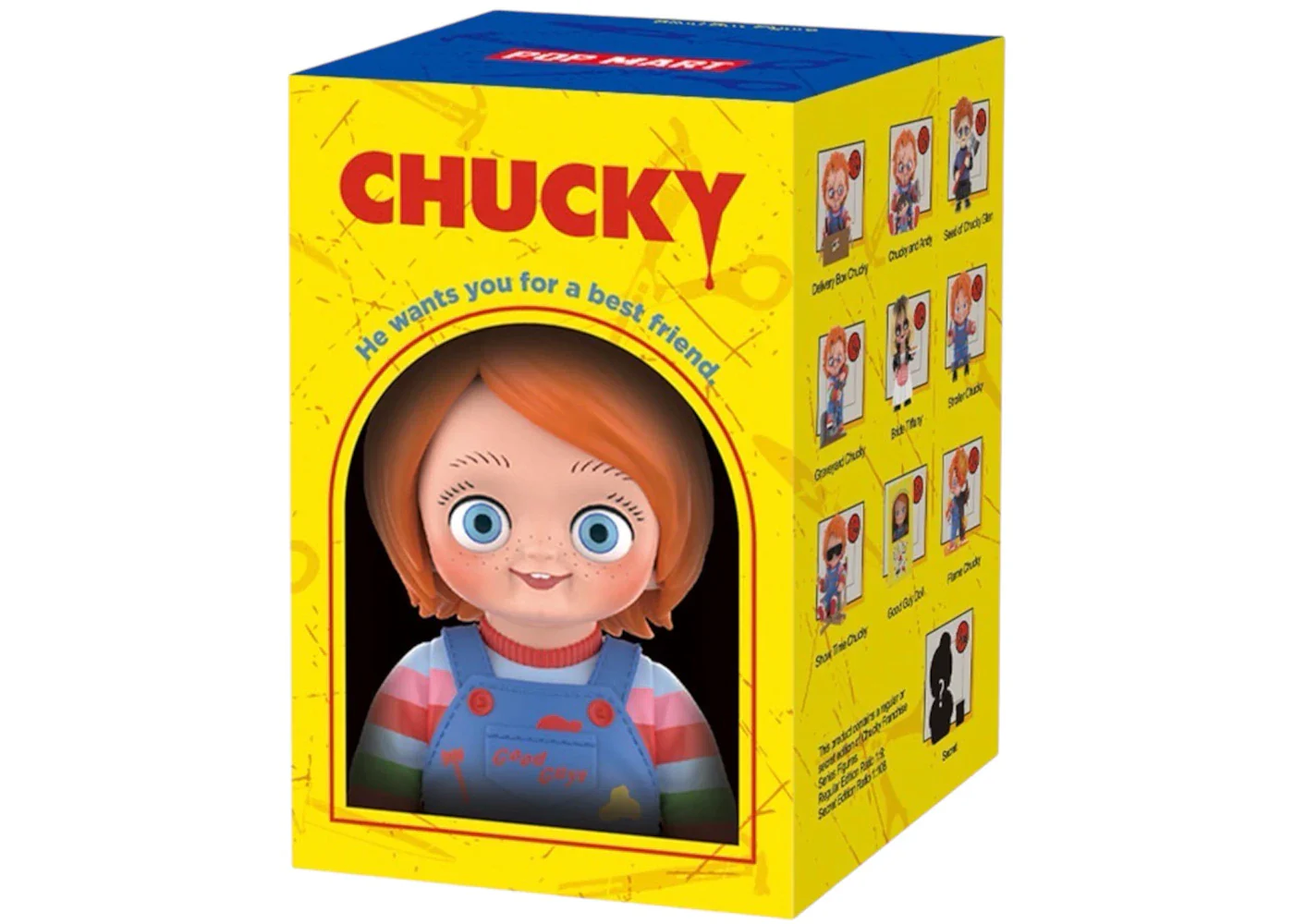 Pop Mart Chucky Franchise Series Figures Single Blind Box