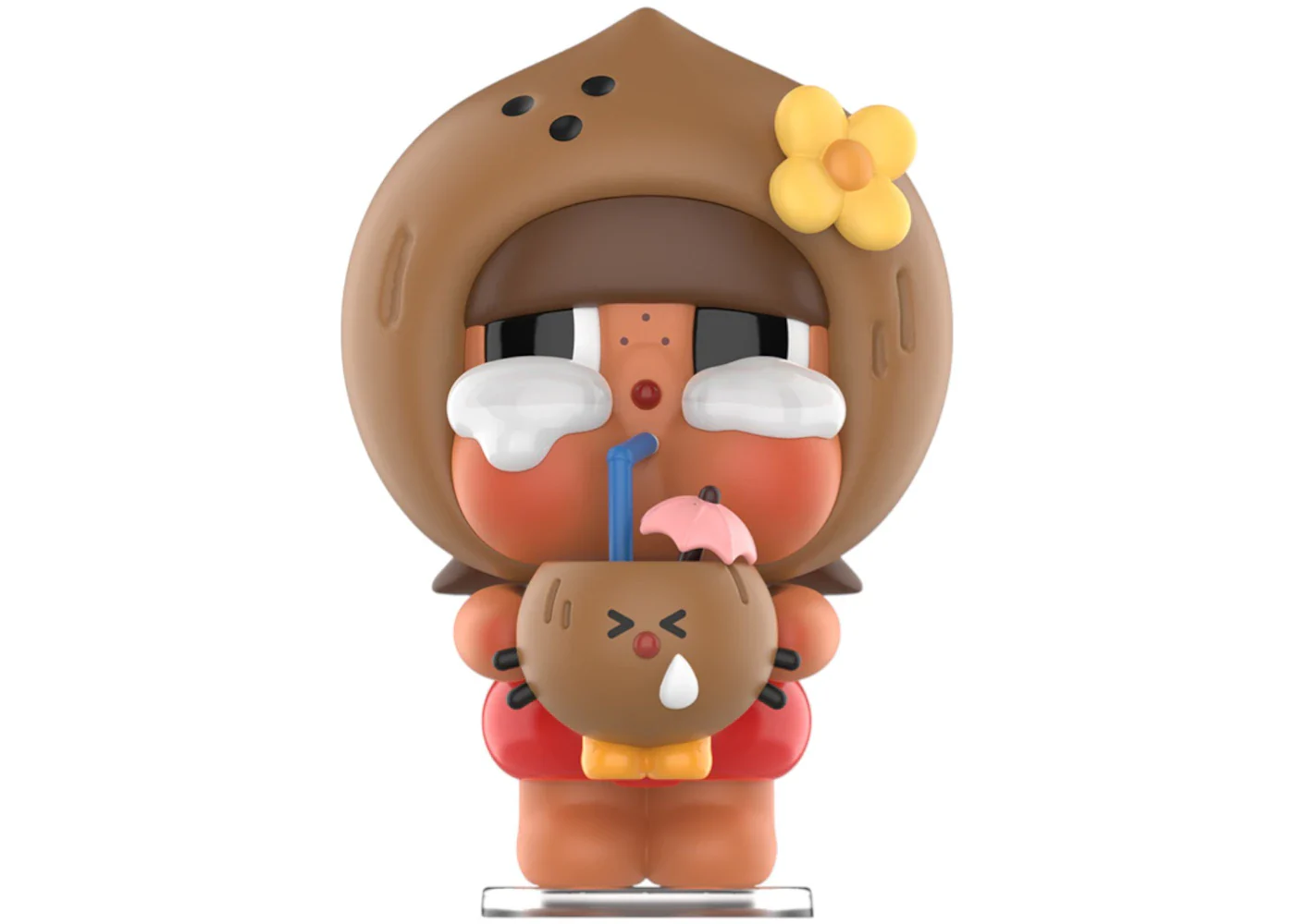 Pop Mart CRYBABY Coconut Figure Brown