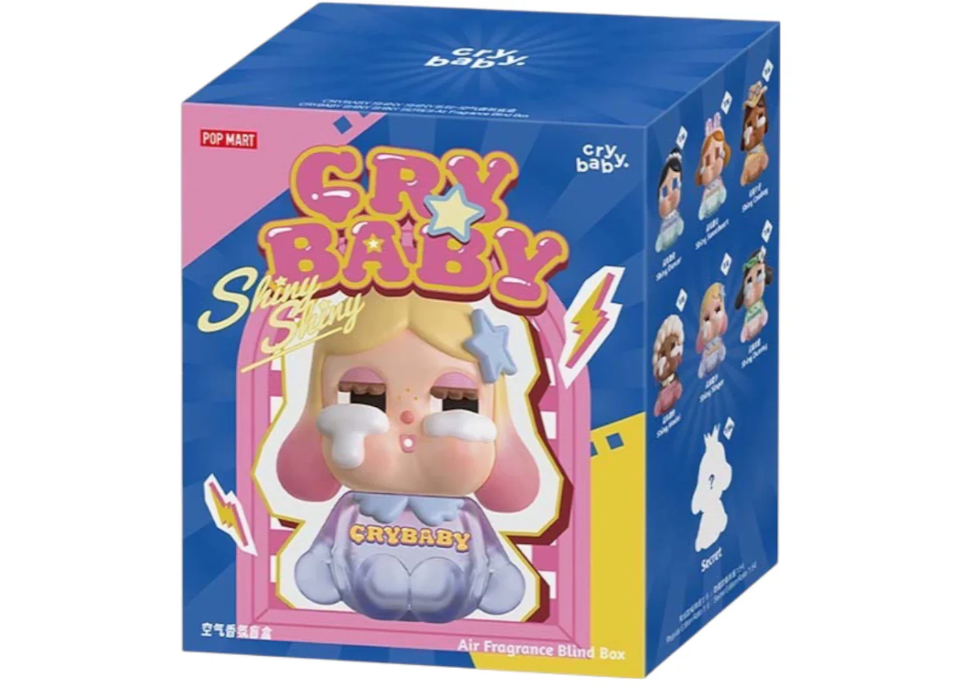 Pop Mart CRYBABY SHINY SHINY Series Air Fragrance Spray Single Blind Box