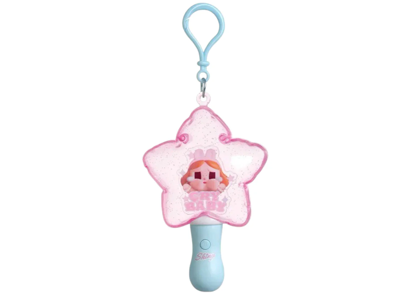 Pop Mart CRYBABY SHINY SHINY Series Shiny Sweetheart Luminous Pendant