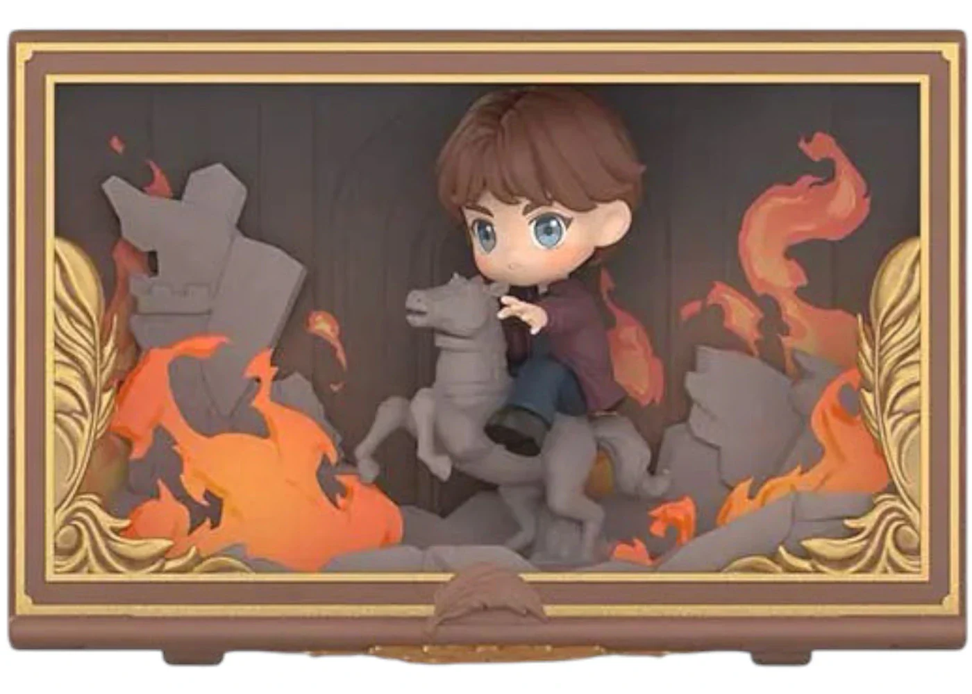 Pop Mart Harry Potter Hogwarts Biographical Series Scene Sets Ronald Weasley Scene Sets