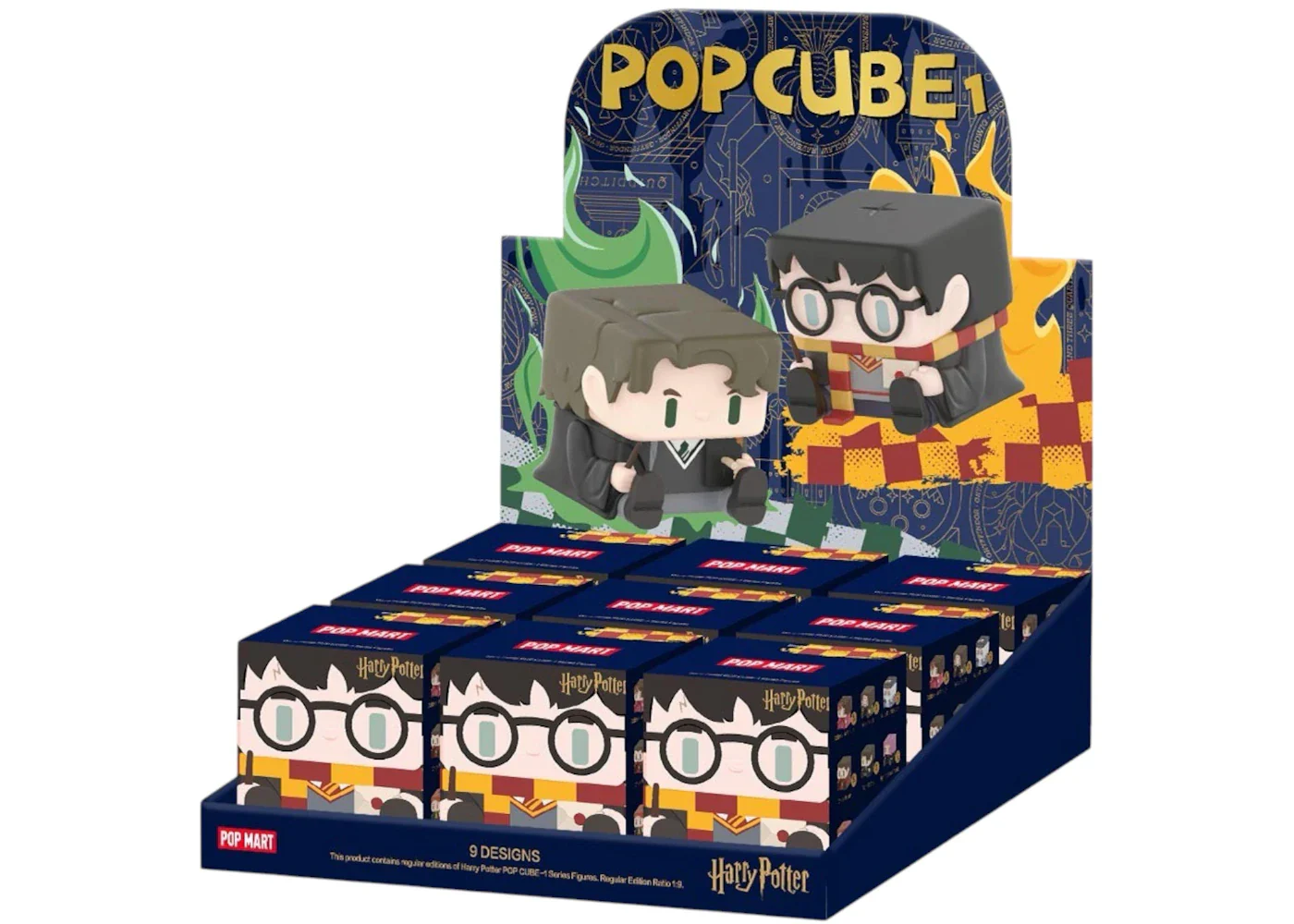 Pop Mart Harry Potter POP CUBE-1 Series Sealed Case (9 Blind Box)