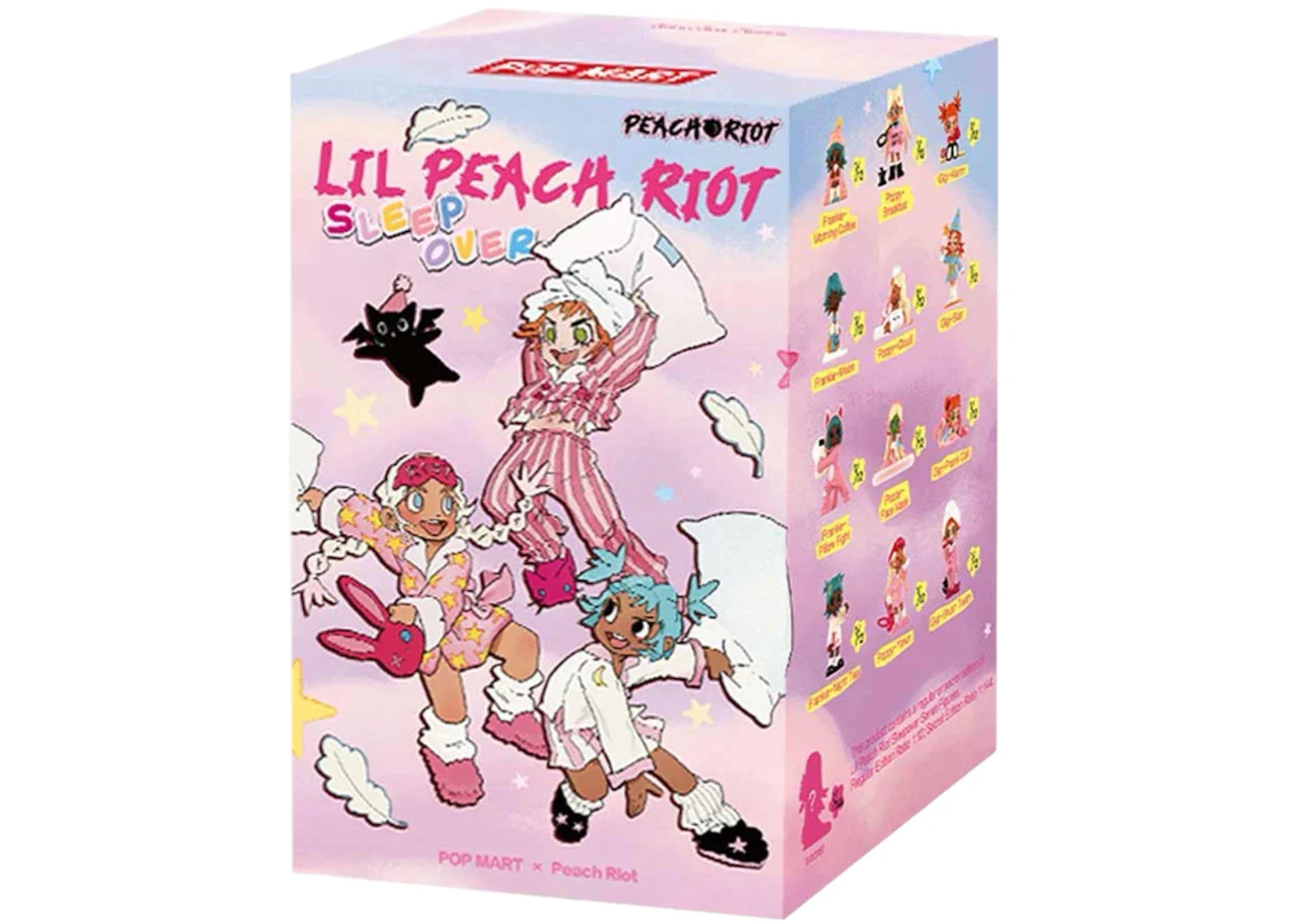 Pop Mart Lil Peach Riot Sleepover Series Figures Single Blind Box