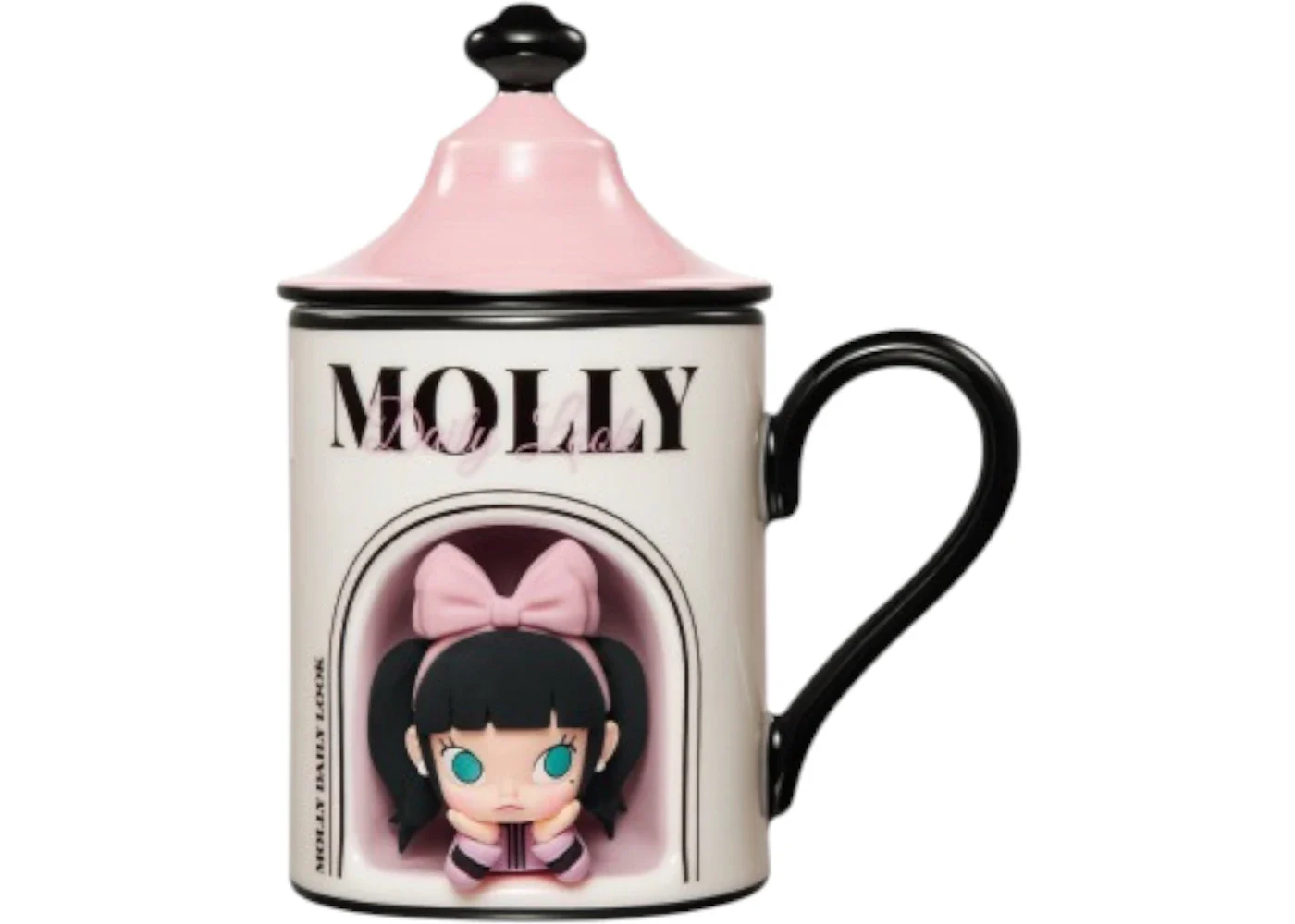 Pop Mart Molly Daily Look Series Ceramic Cup