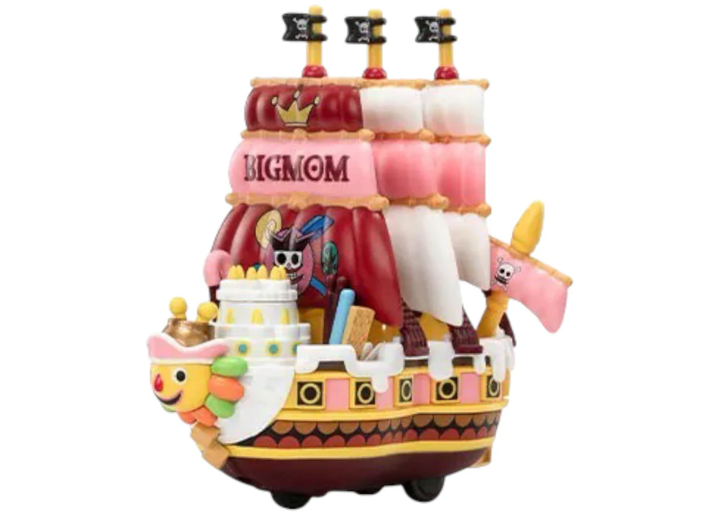 Pop Mart One Piece The Grand Line Series Vehicles Queen Mama Chanter Figure