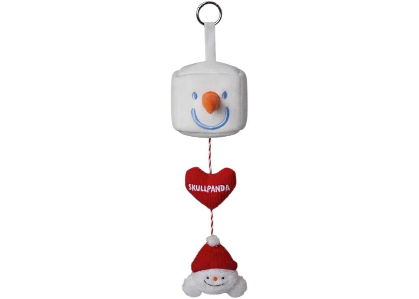 Pop Mart SKULLPANDA Tell Me What You Want Series Let it Snow (Ice Cube) Plush Pendant