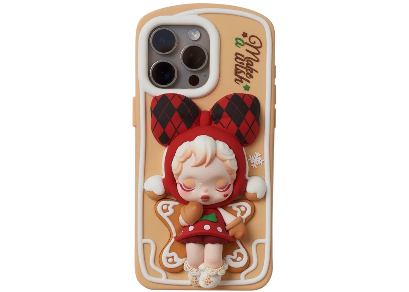 Pop Mart SKULLPANDA Tell Me What You Want Series Phone Case iPhone 15 Pro Max