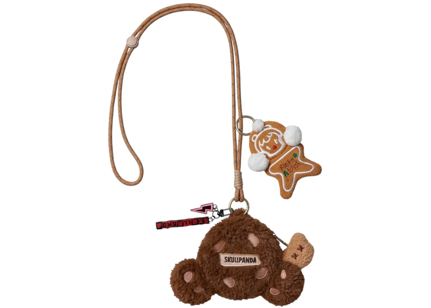 Pop Mart SKULLPANDA Tell Me What You Want Series Still On The Job Pendant