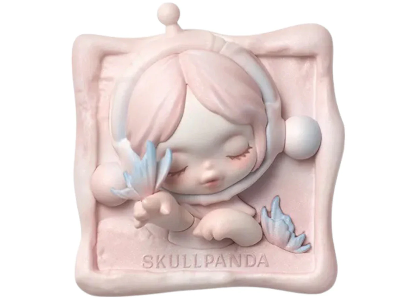 Pop Mart SKULLPANDA The Paradox Series Spin a Cocoon Fridge Magnet
