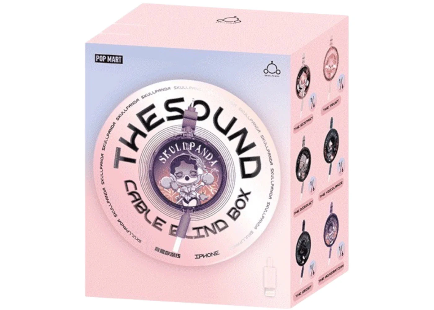 Pop Mart SKULLPANDA The Sound Series iPhone Cable Single Blind Box