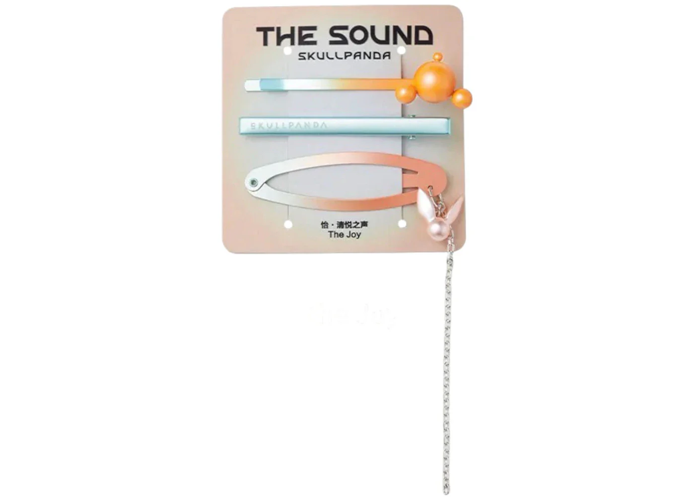 Pop Mart SKULLPANDA The Sound Series The Joy Hairpin Combination