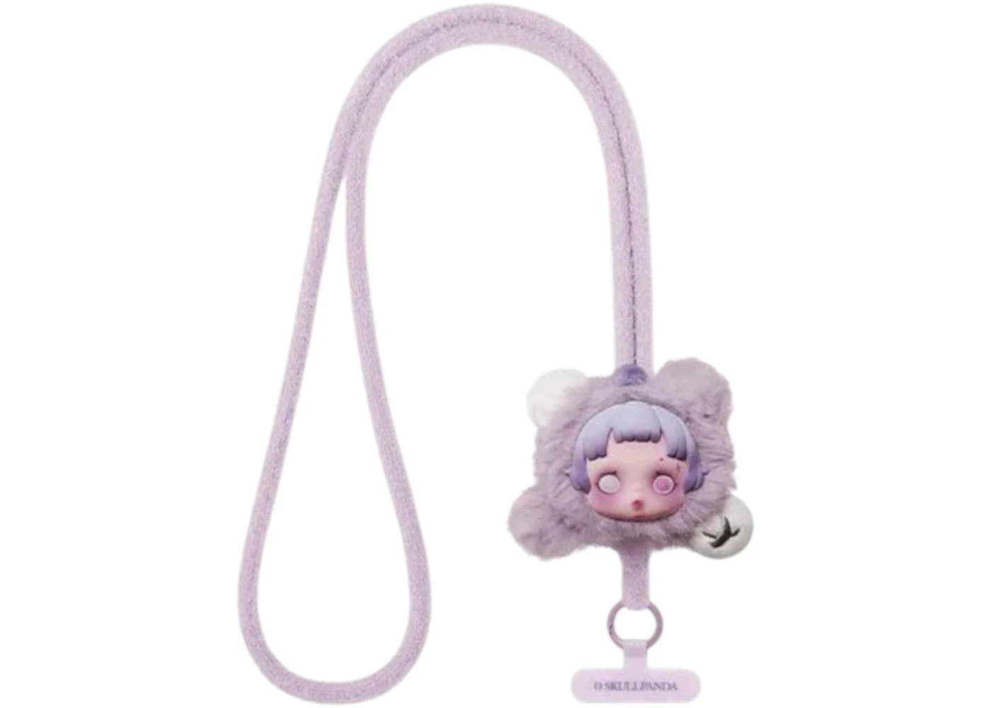 Pop Mart SKULLPANDA You Found Me! Series Ratty Bear Phone Lanyard
