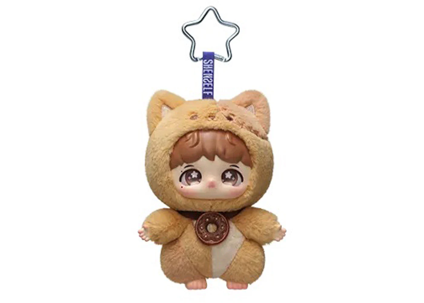 Pop Mart ZHOU SHEN SHENSELF Series Fix You Vinyl Plush Doll Pendant