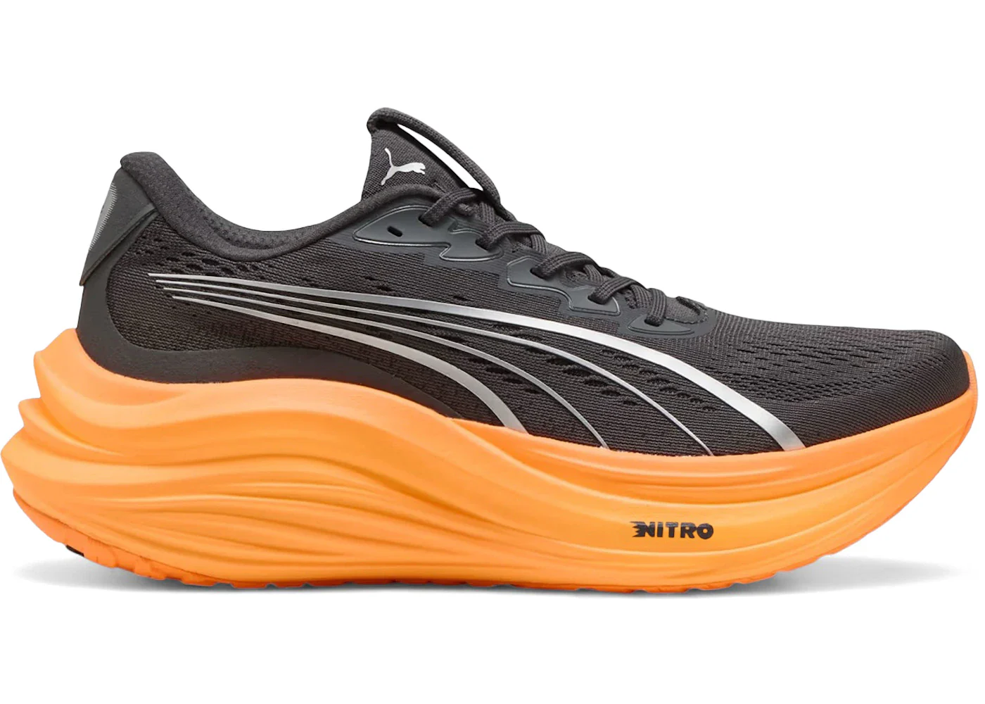 Puma MagMax Nitro Dusky Gray Heat Fire
