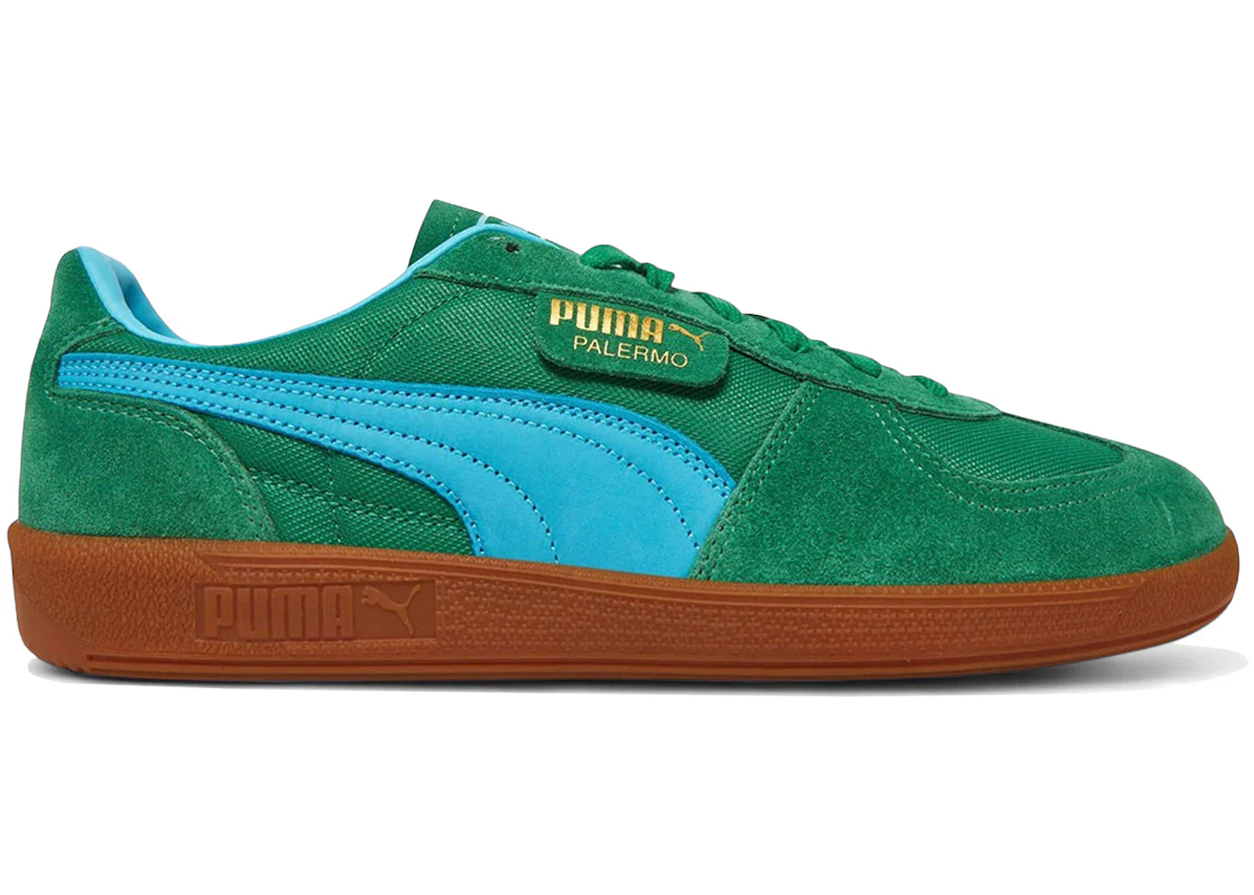 Puma Palermo Vintage Update Archive Green Bright Aqua