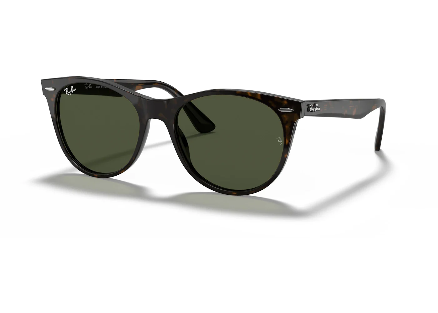 Ray-Ban Round Sunglasses Tortoise (0RB2185 902/31)