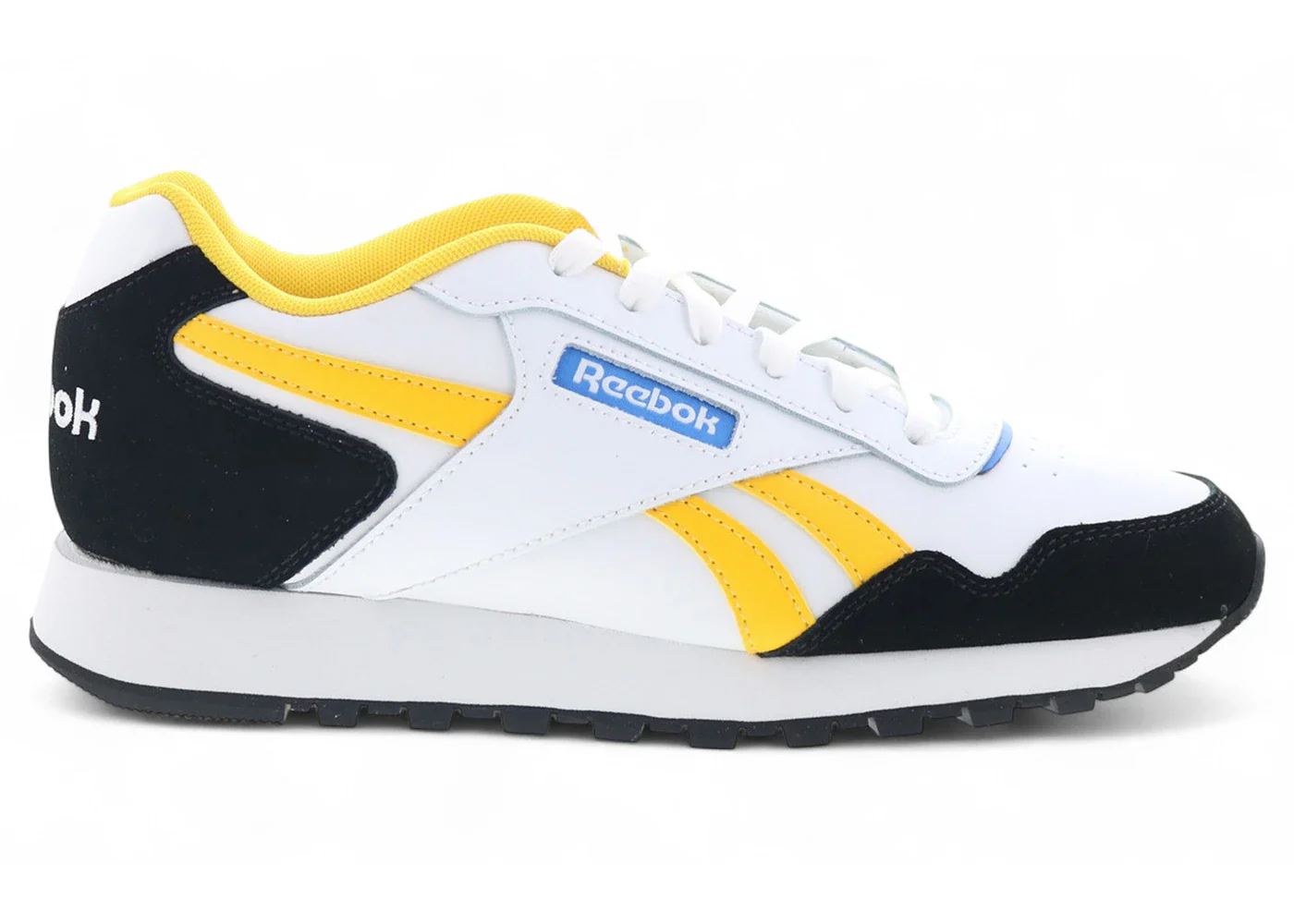 Reebok Glide White Classic Yellow Black Blue