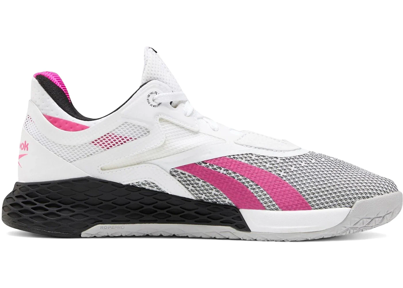 Reebok Nano X White Black Proud Pink (Women's)