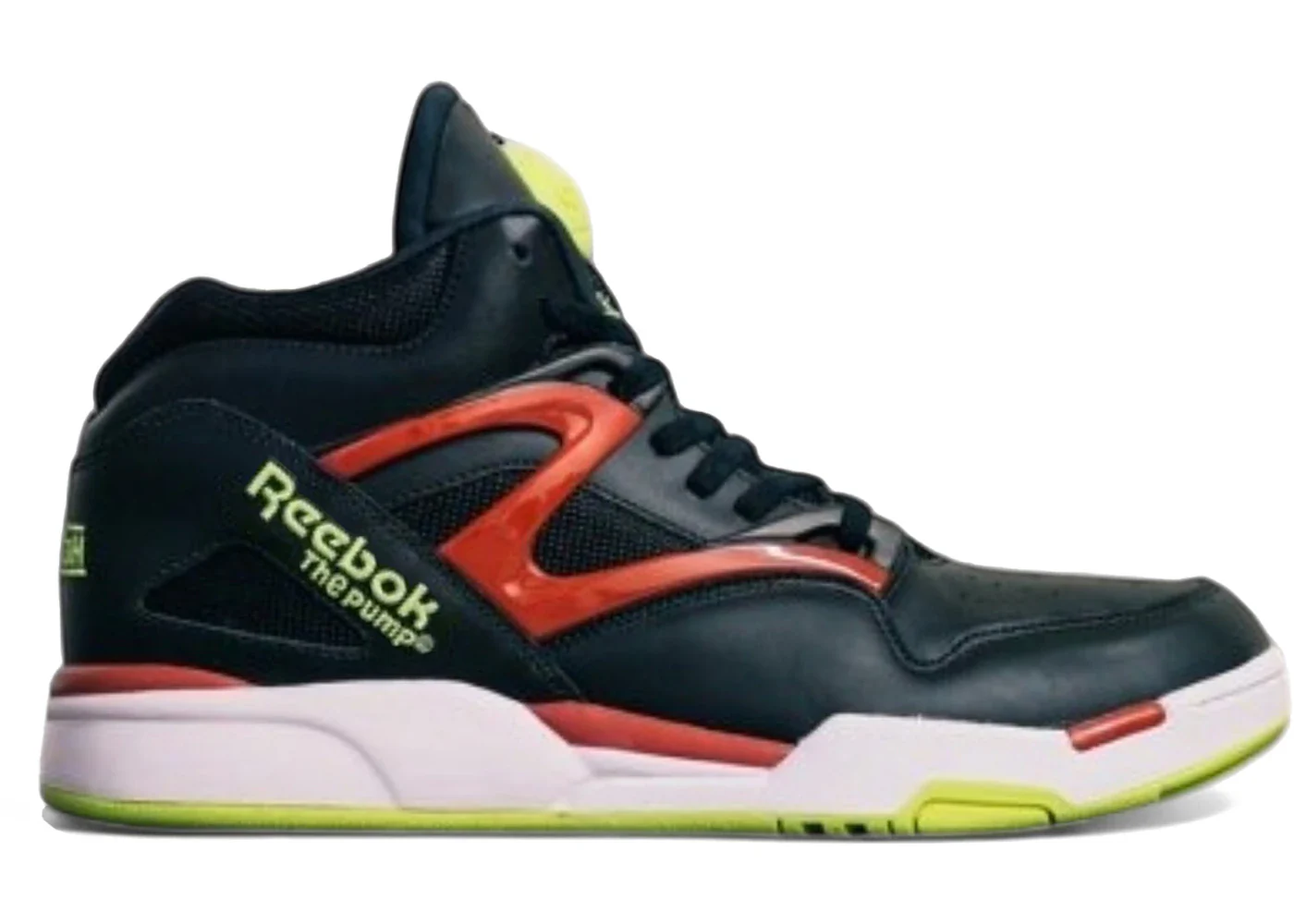 Reebok Pump Omni Lite Black Red Yellow
