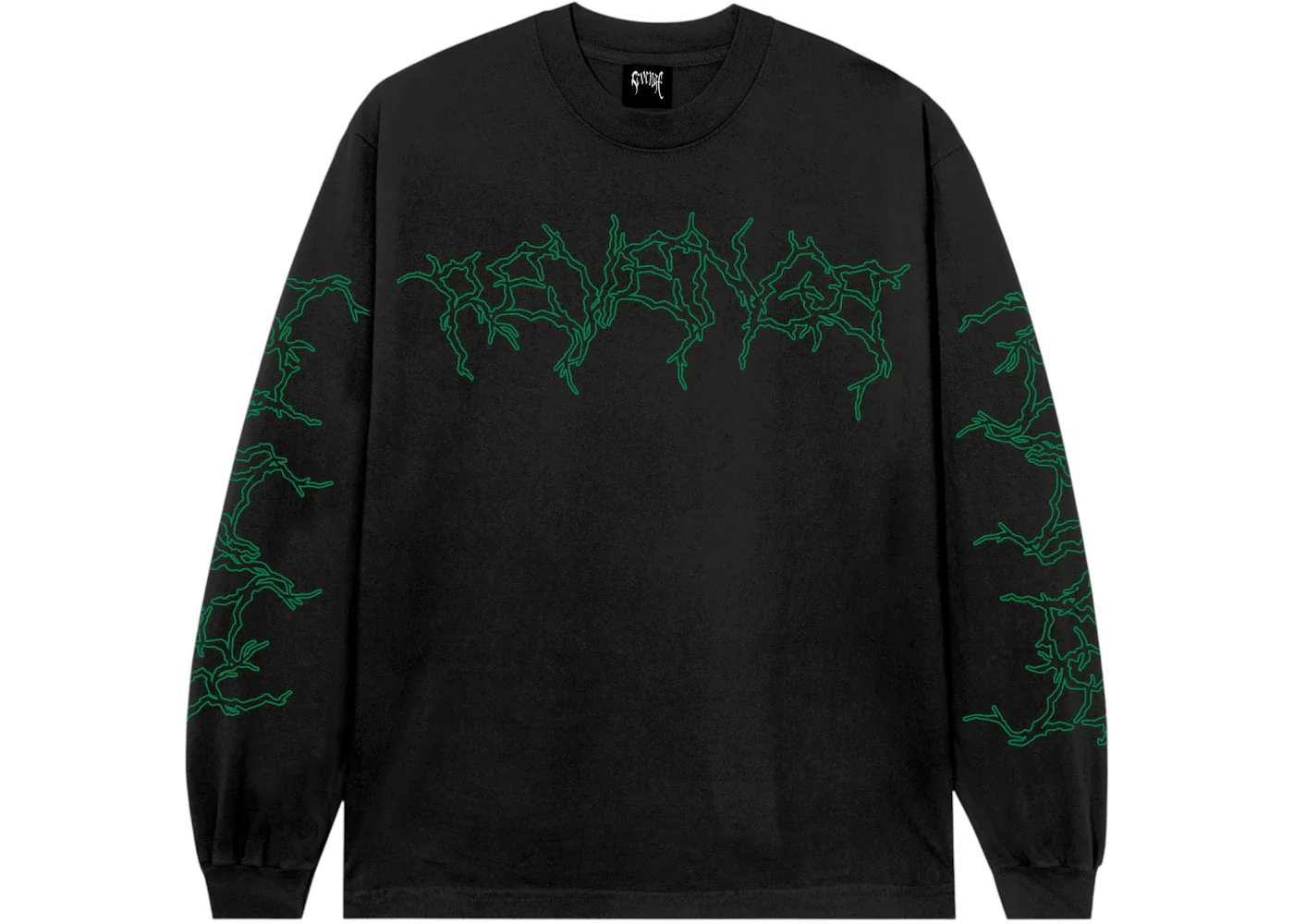 Revenge Boston Celtics Lightning Logo L/S Tee Black