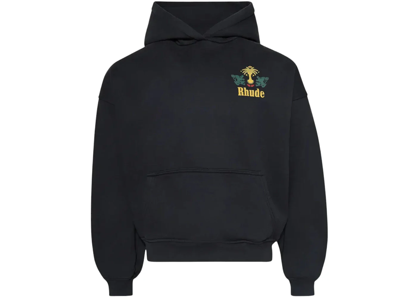 Rhude Tabaco Hoodie Vintage Black