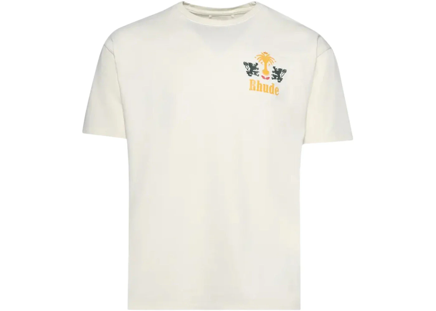 Rhude Tabaco T-Shirt Vintage White