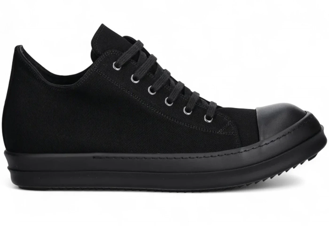 Rick Owens DRKSHDW Low Sneaks Triple Black