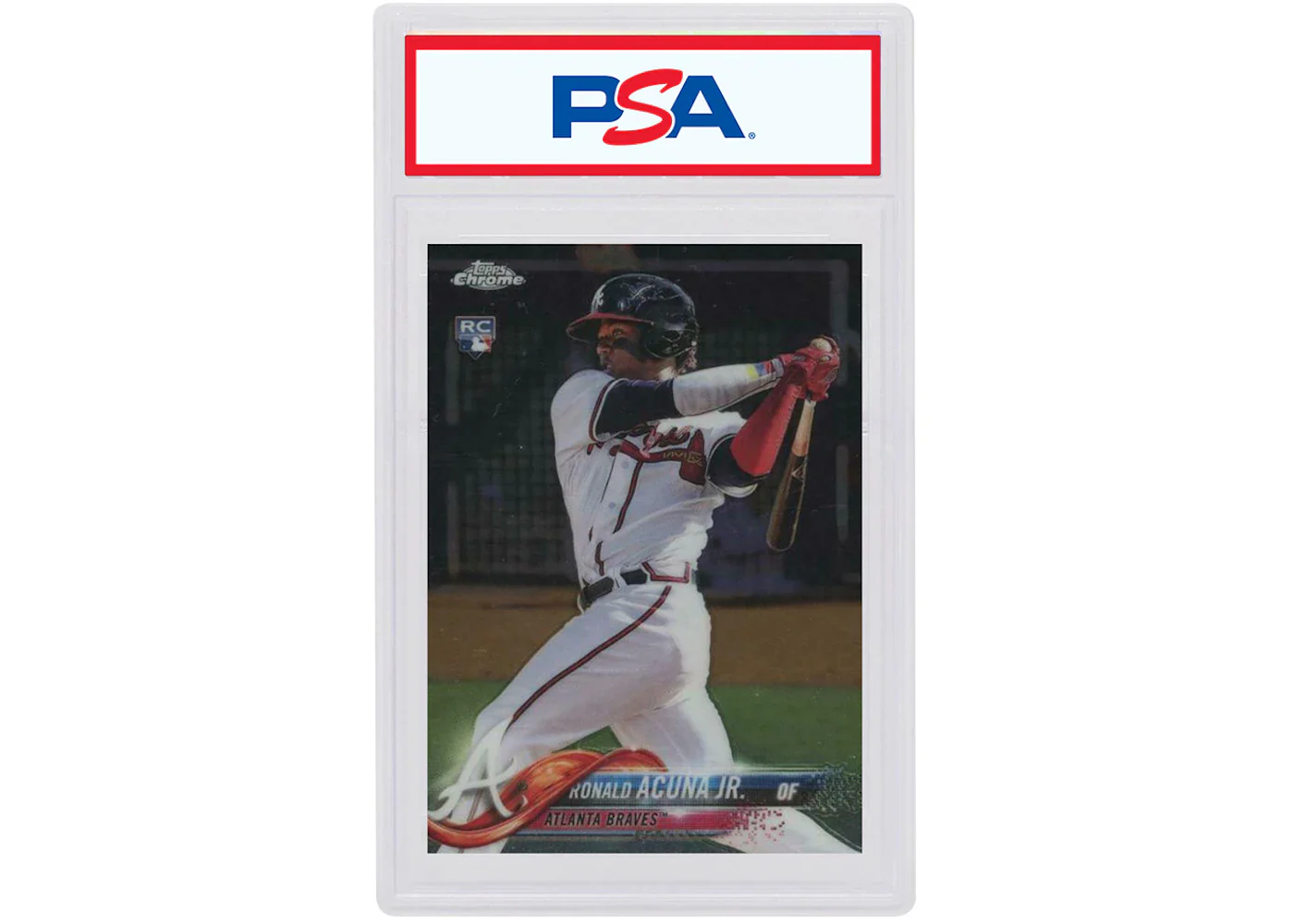 Ronald Acuna Jr. 2018 Topps Chrome Rookie #193 (PSA or BGS Graded)