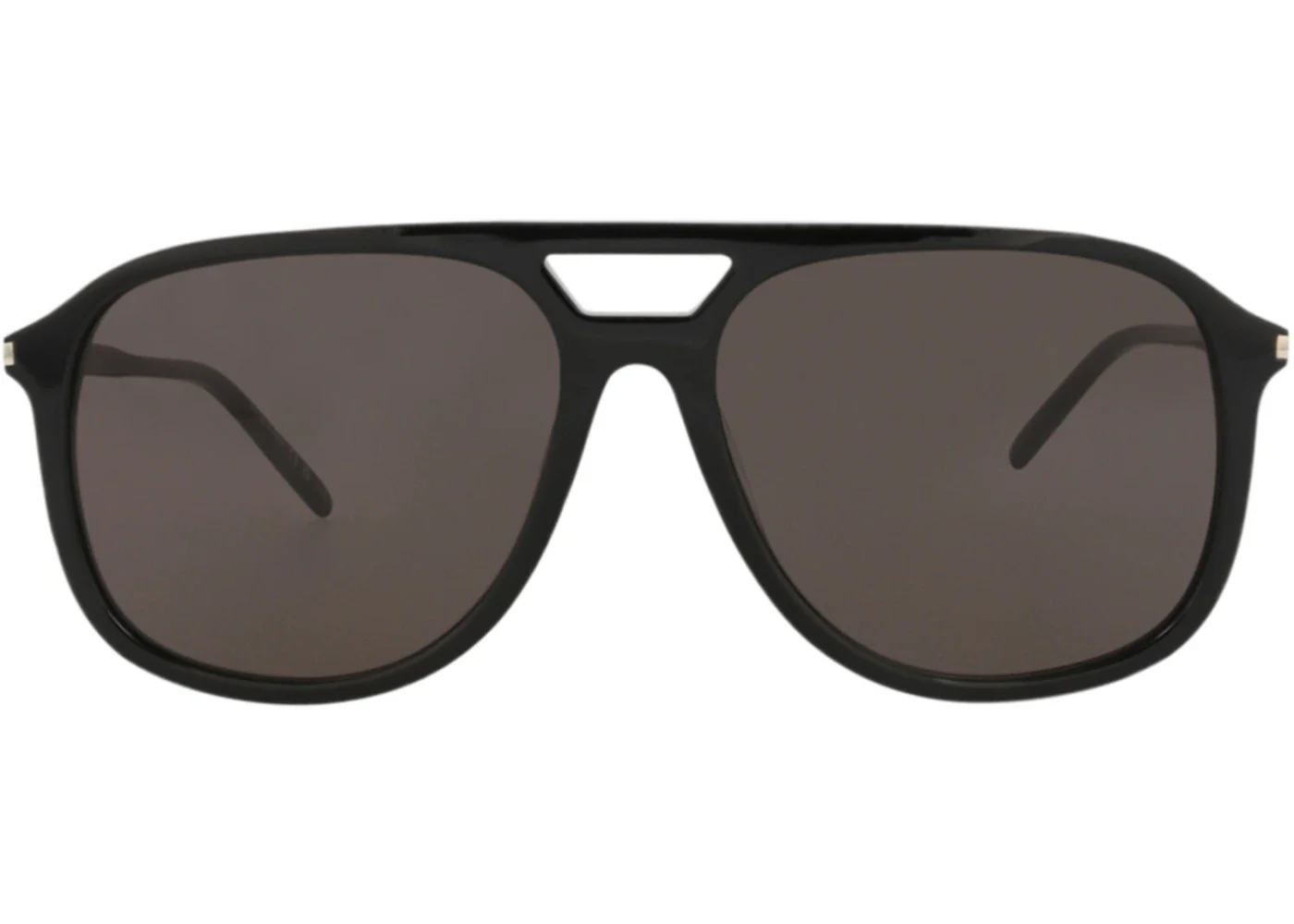 Saint Laurent Aviator-Frame Acetate Sunglasses Black/Black/Black (SL476-30011658-001)