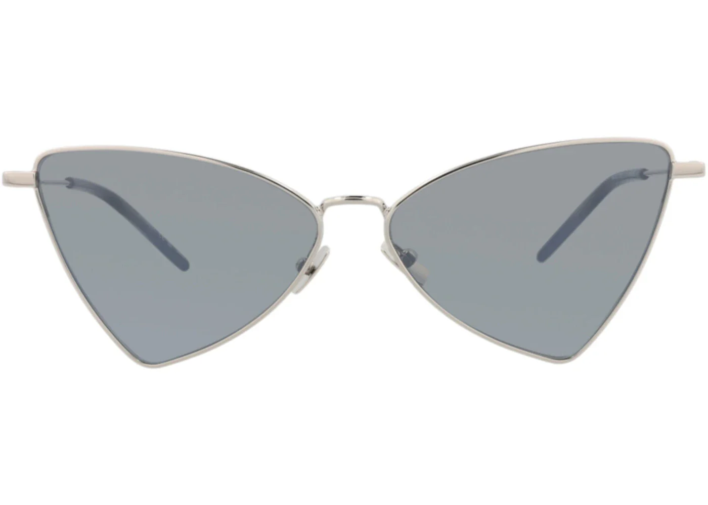 Saint Laurent Cat Eye-Frame Metal Sunglasses Silver Silver Silver (SL303JERRY-30007822-010)