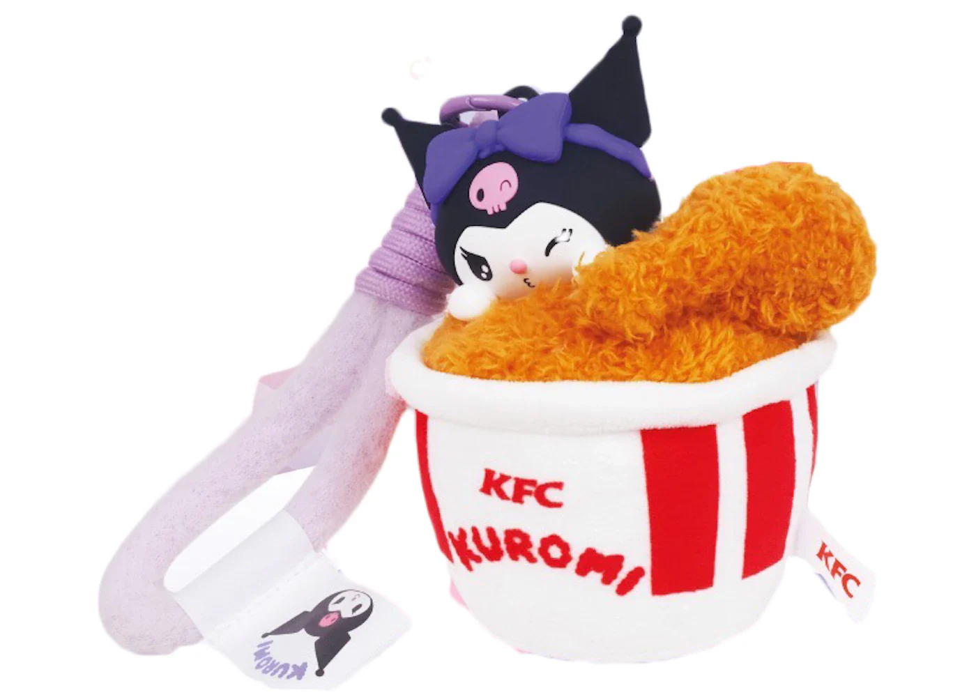 Sanrio Kuromi KFC Plush Charm