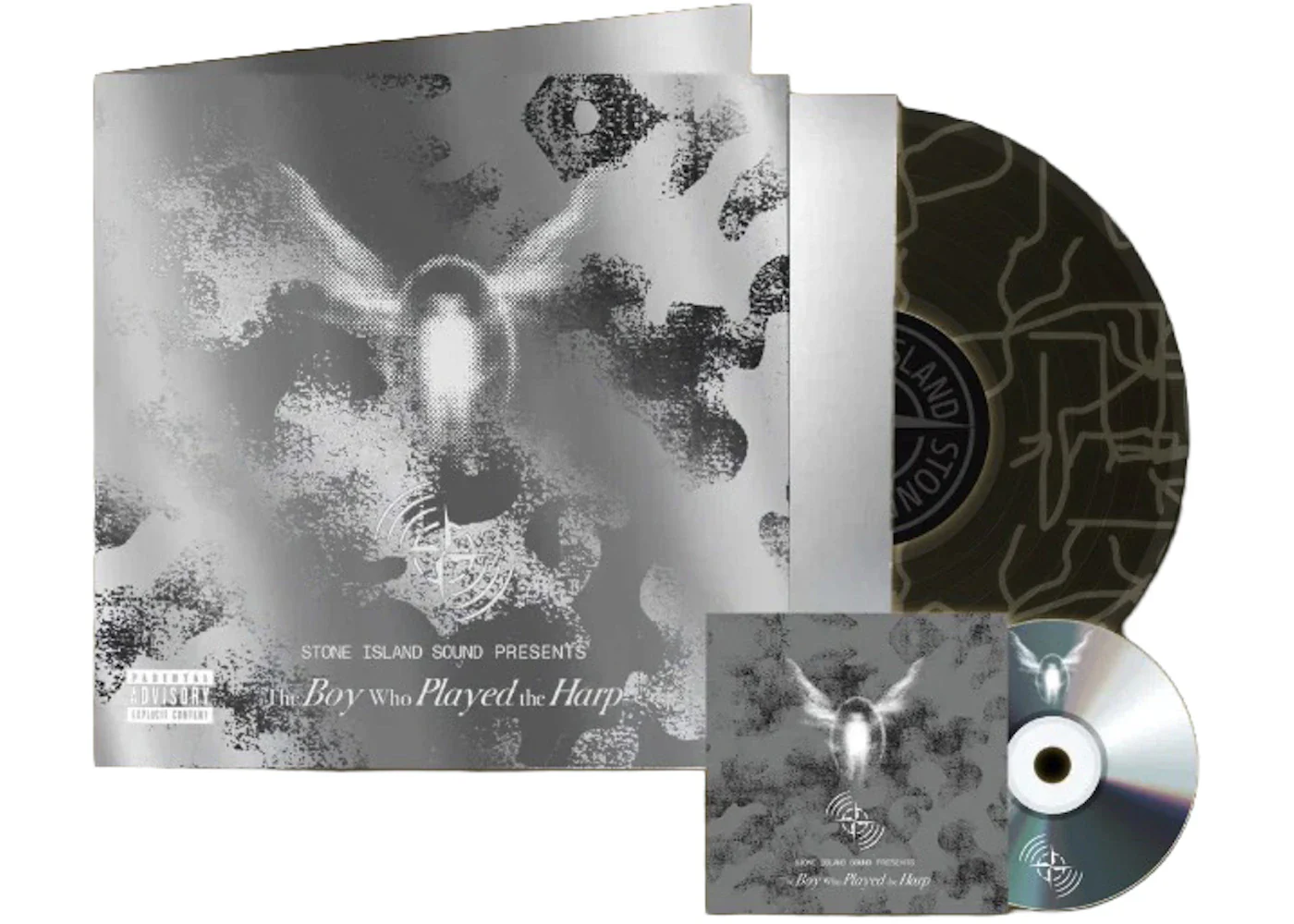 Santan Dave x Stone Island The Boy Who Played the Harp Vinyl CD Set