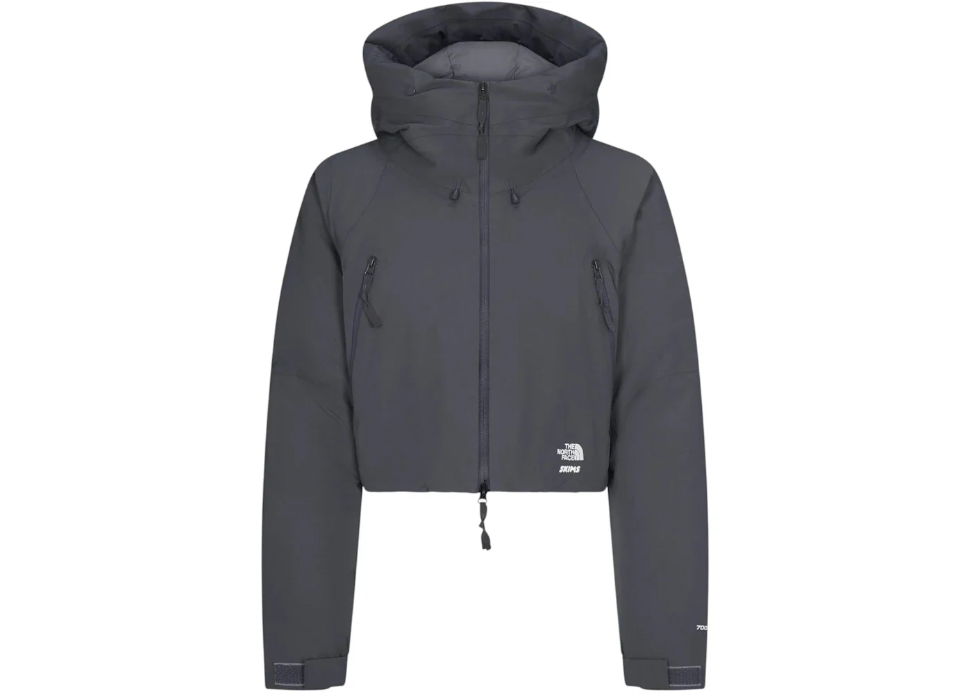 SKIMS x The North Face Insulated Shell Jacket Gunmetal